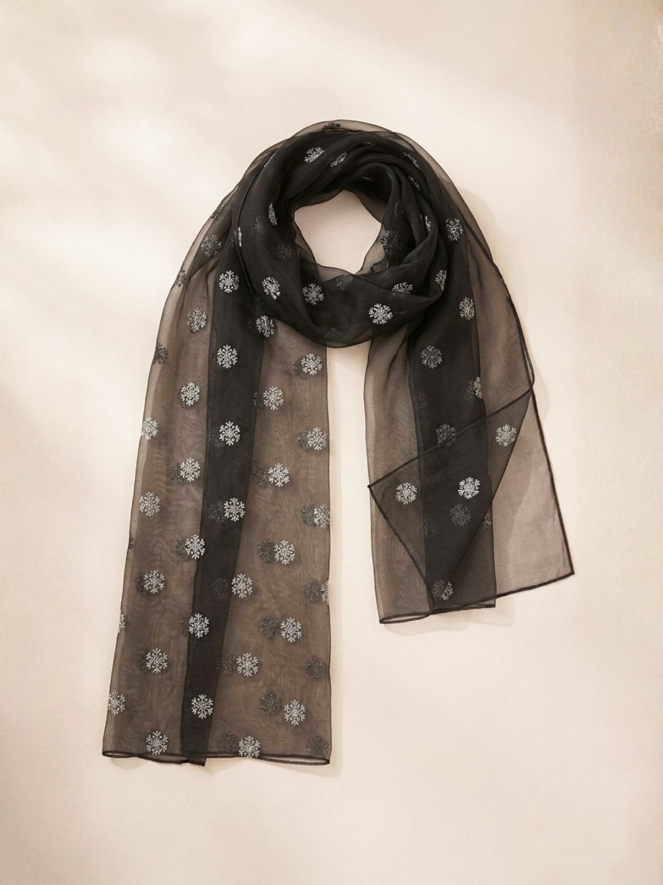 Espresso Chanderi Stole