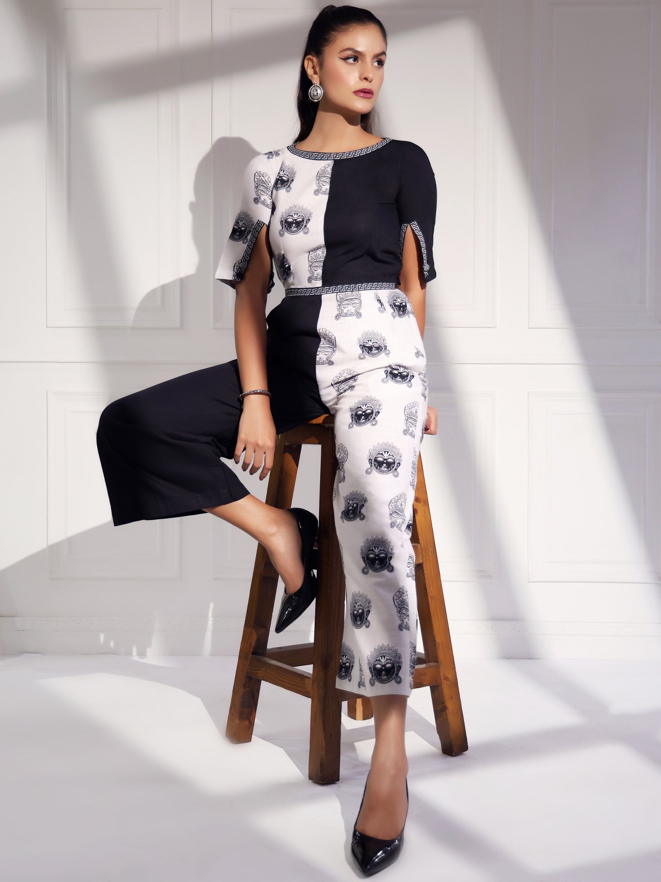 Noir et Blanc Jumpsuit