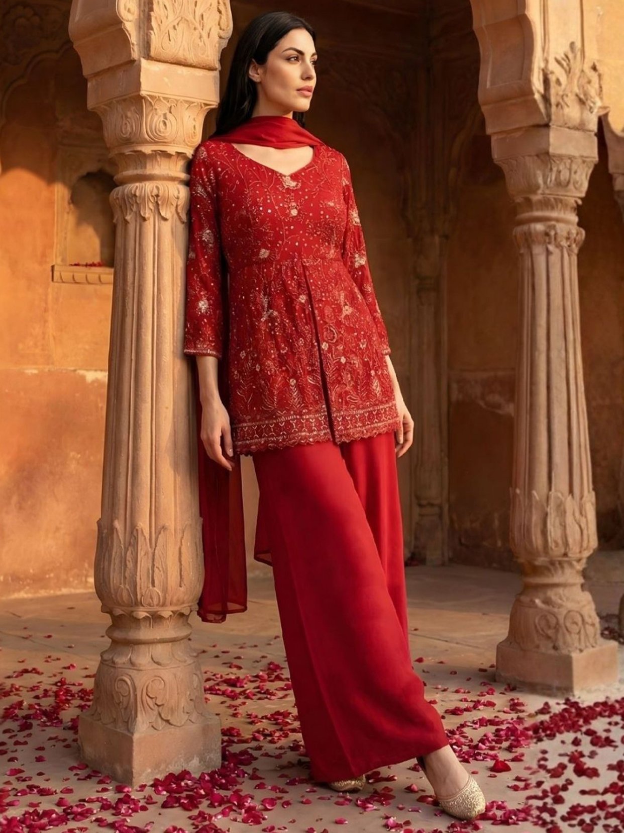 Maharani Scarlet Set