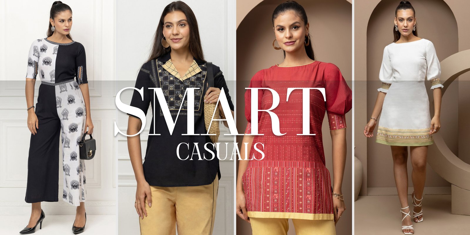 Own Adaa Chitra Collection — Smart Casual Indo-Western Kurta Sets for Women