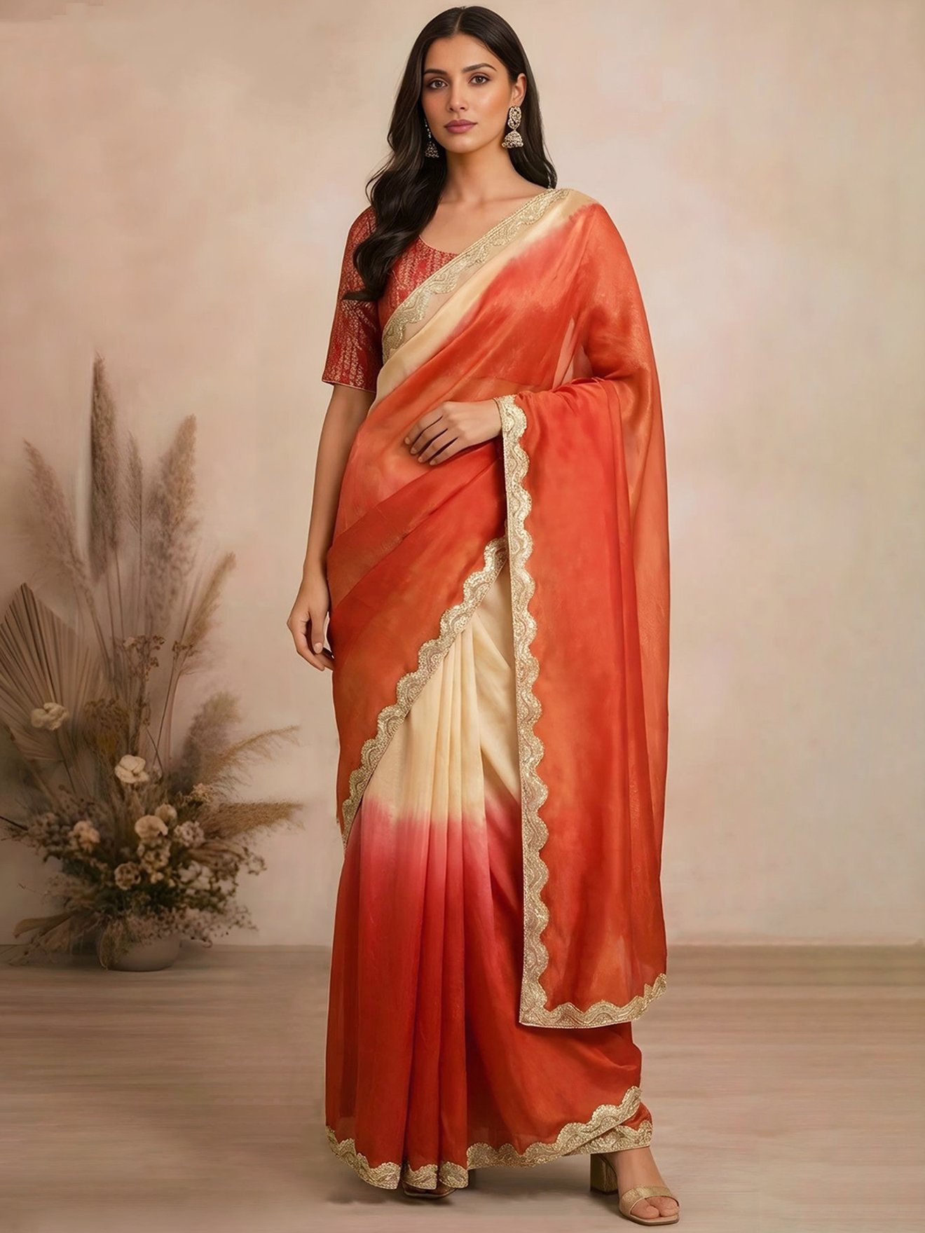 Sandhya Ombré Saree