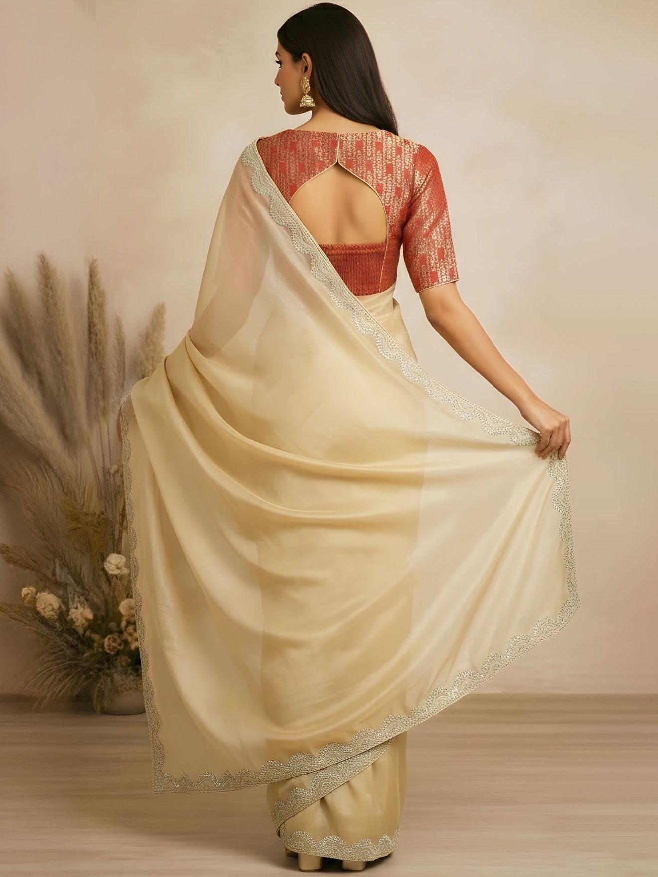 Suvarna Gold Saree