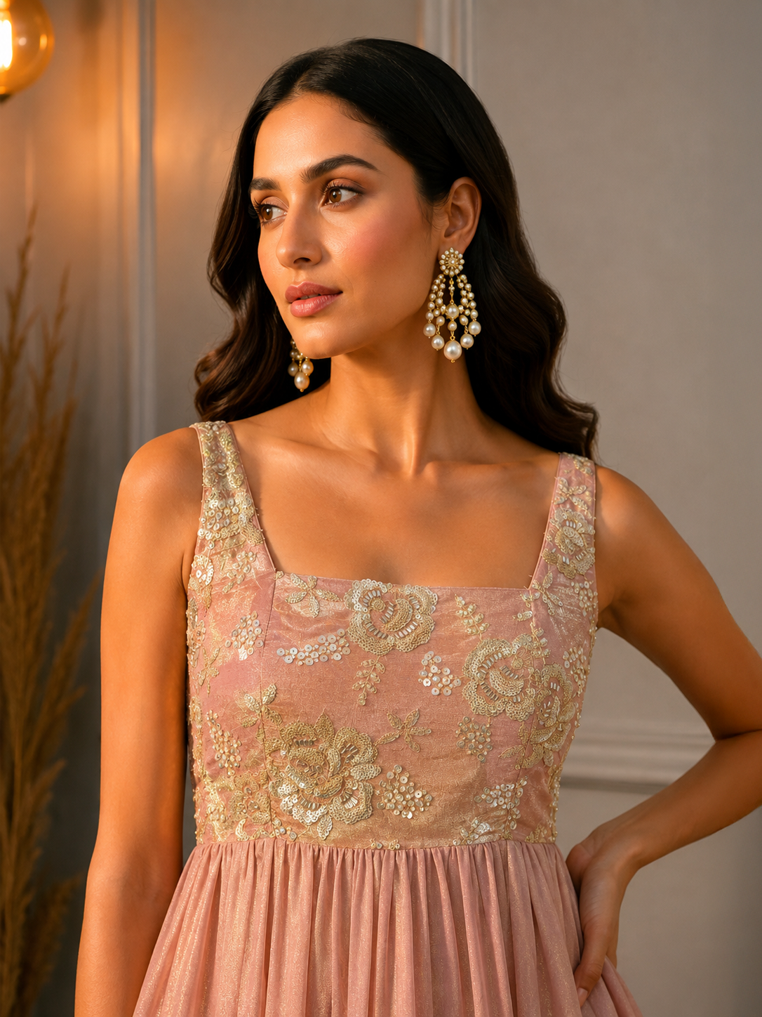 Rosé Kavya Co-Ord Set