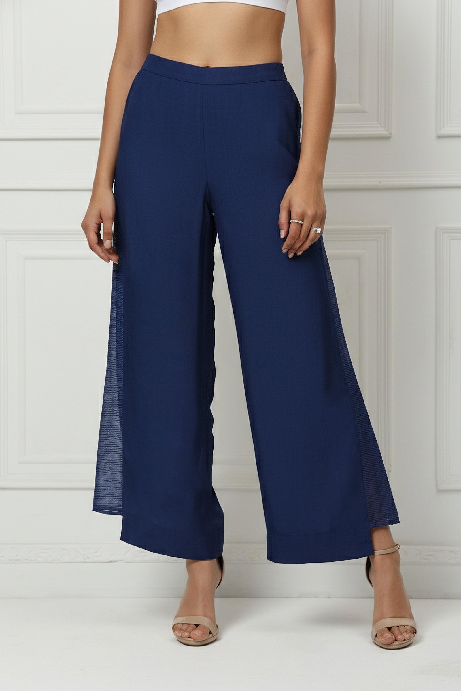Navy Palazzo